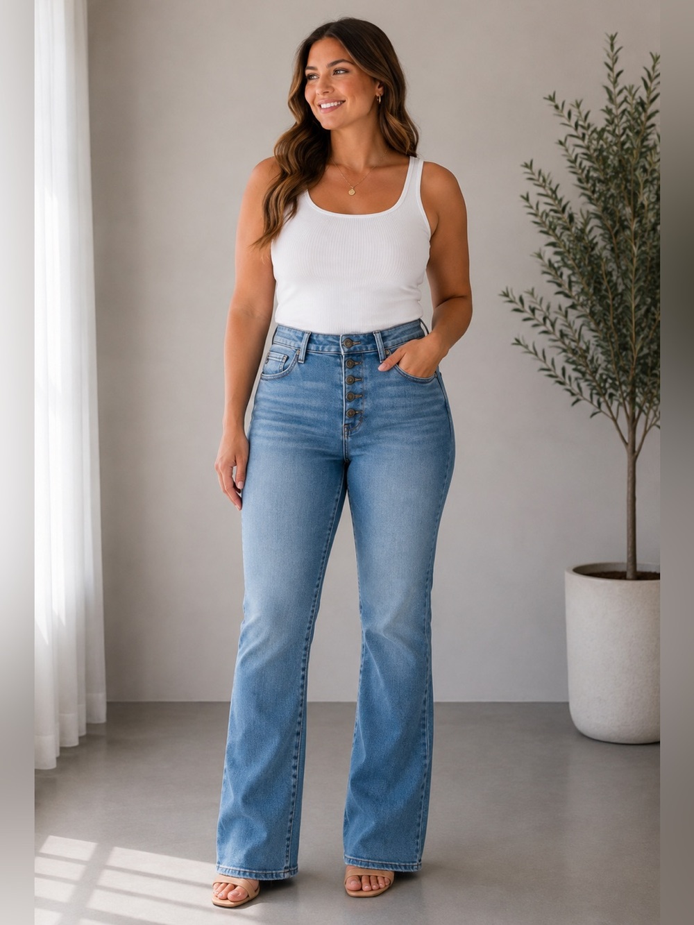 Kancan Bootcut Jeans